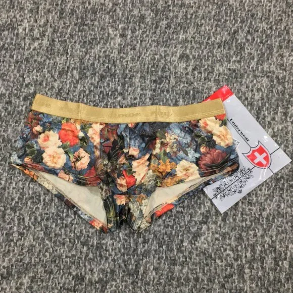 Silky Flower Boxer Briefs - Picture 3 of 6